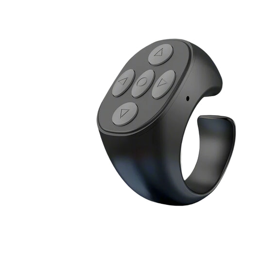 2024 Wireless TikTok Ring Controller with 4 Buttons for iPhone & Xiaomi – Effortless Fingertip Scrolling - Inside The Bars