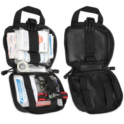 Upgrade Tactical EMT Pouch Rip Away Molle Medical kit IFAK Tear-Away First Aid Kit Travel Outdoor Hiking mergency Survival Bag - Inside The Bars