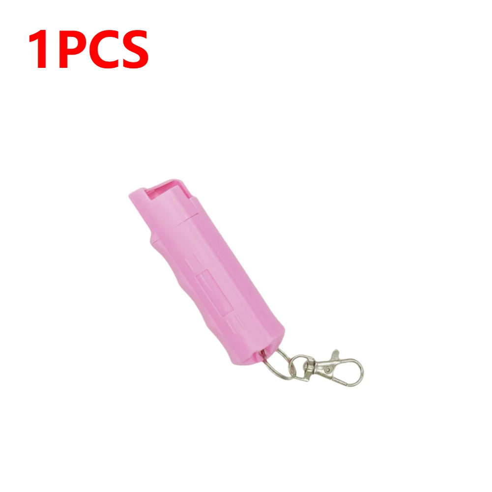 20ml Compact Self-Defense Pepper Spray Keychain - Reusable Outdoor Safety Tool for Men & Women - Inside The Bars