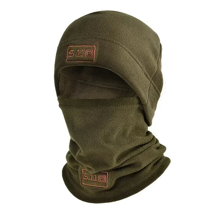 Tactical Military Fleece Hat & Scarf Set - Thermal Balaclava with Face Mask and Neck Protector for Winter Sports - Inside The Bars