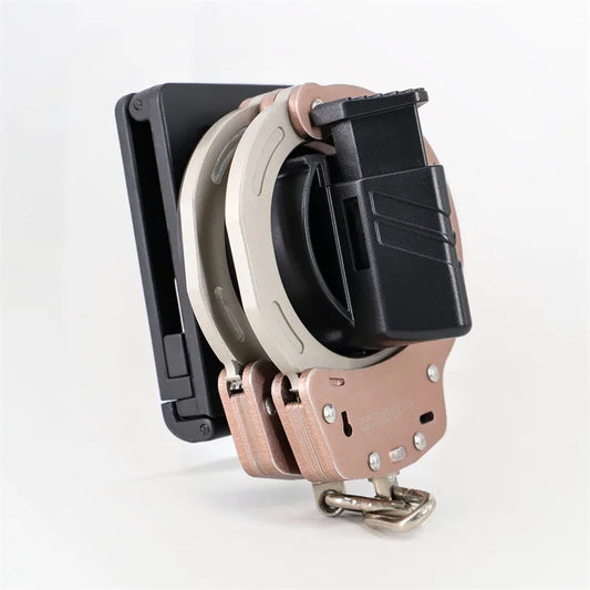 Universal Tactical Handcuff Pouch with Quick Release and Belt Loop for Easy Carry - Inside The Bars