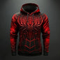 2024 Retro men's sweatshirt 3D spider print Tops casual Unisex hoodie spring Autumn oversized clothing Harajuku  hoodie jumper