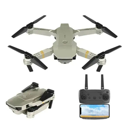 4K Ultra HD Foldable WiFi Drone with Dual Cameras