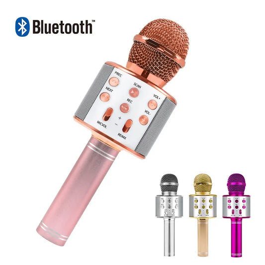 Wireless Bluetooth Karaoke Microphone for Ultimate Singing Fun