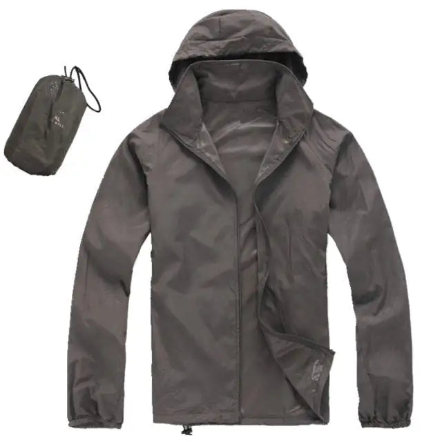 Packable Waterproof Rain Jacket