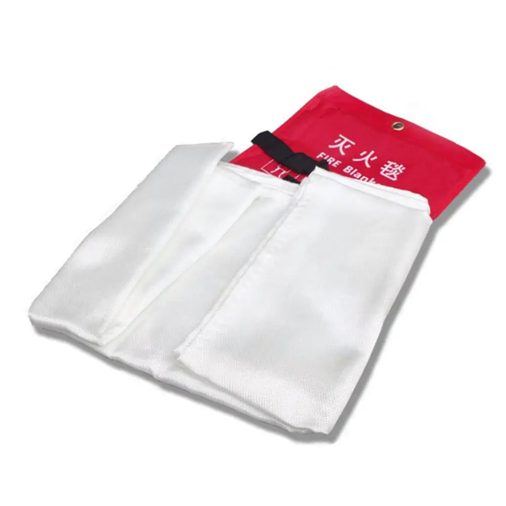 Emergency Fire Extinguishing Blanket - Heat-Resistant Fiberglass Safety Tool