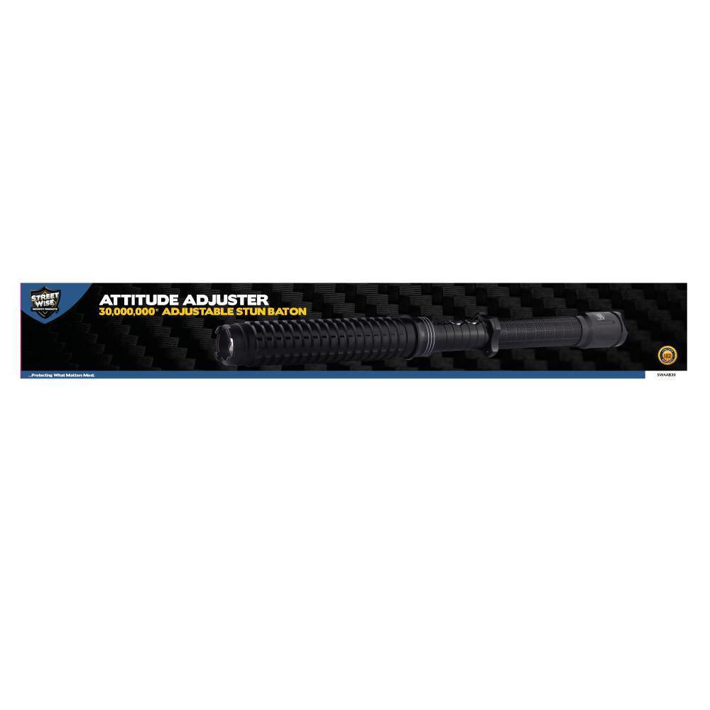 Attitude Adjuster 30,000,000* Stun Baton Flashlight - Inside The Bars
