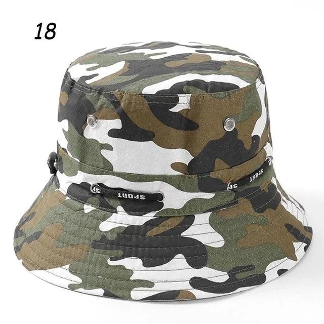 Camo Explorer Unisex Outdoor Bucket Hat - Inside The Bars