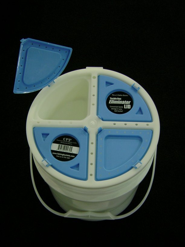 Challenge Eliminator Lid for 5 Gallon Bucket Storage - Inside The Bars