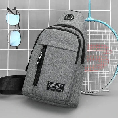 Versatile Waterproof Oxford Crossbody Bag for Everyday Adventures - Inside The Bars