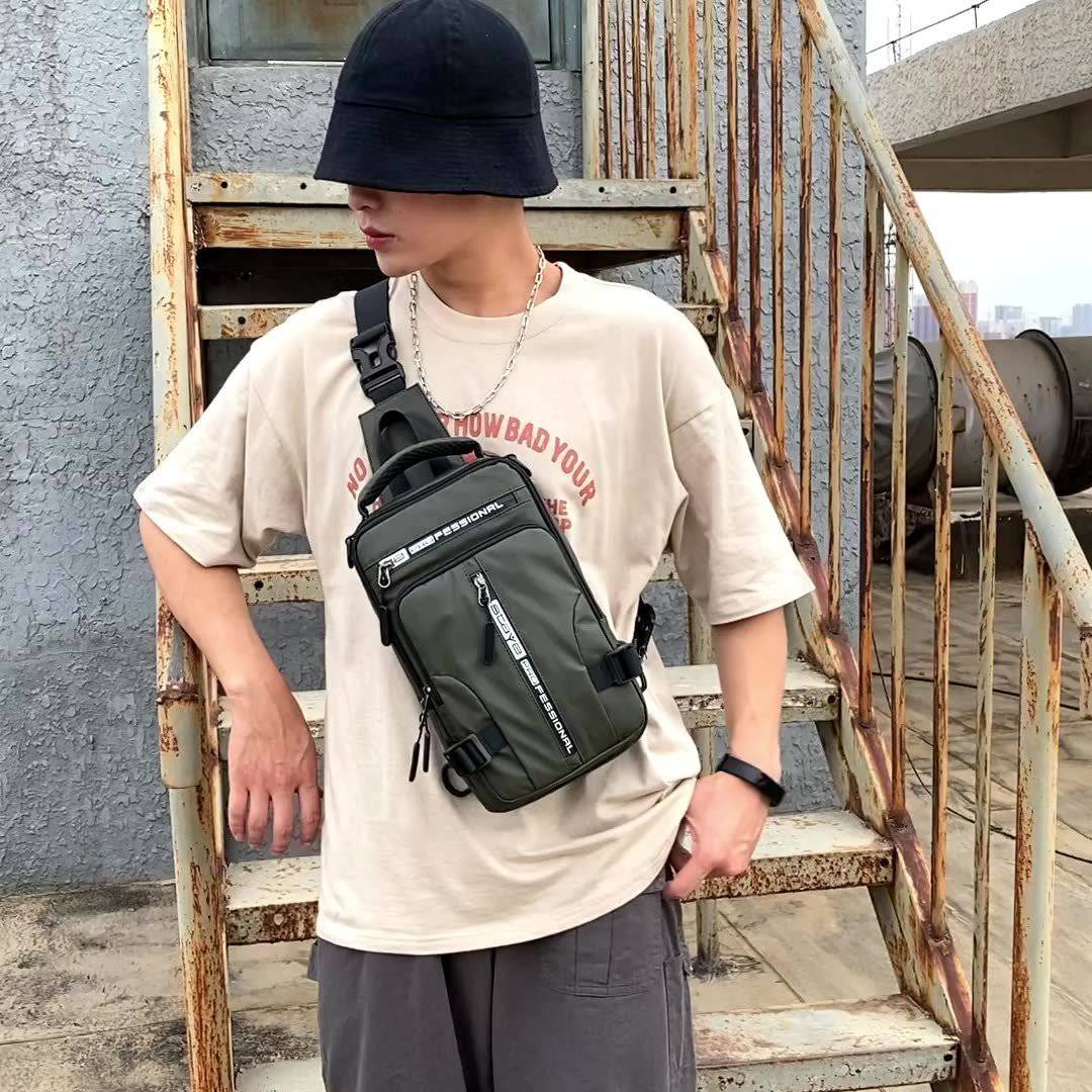 Men's Crossbody Backpack - Inside The Bars