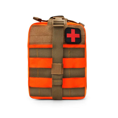 Quick Release First Aid Pouch Patch Bag Molle Amphibious Tactical Medical Kit EMT Emergency EDC Rip-Away Survival IFAK Hunting - Inside The Bars