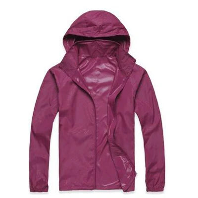 Packable Waterproof Rain Jacket