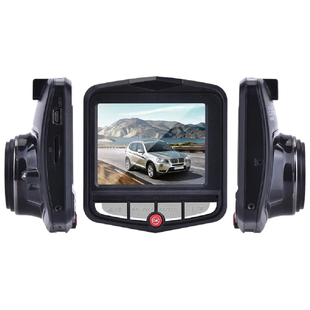 Car DVR Dash Cam 1080P with Night Vision, G-Sensor & 170° Wide Angle 2.4