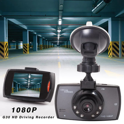 2.7'' Full HD 1080P Dual Lens Dash Cam with Night Vision & G-Sensor