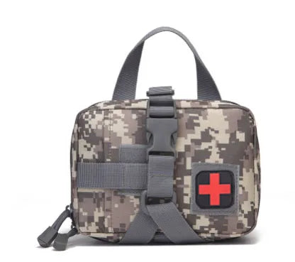 Quick Release First Aid Pouch Patch Bag Molle Amphibious Tactical Medical Kit EMT Emergency EDC Rip-Away Survival IFAK Hunting - Inside The Bars