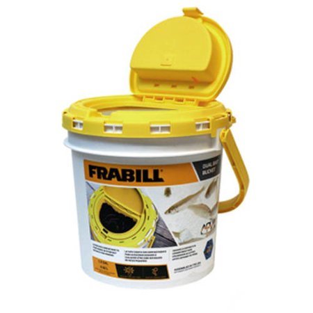 Frabill Minnow Bucket Drainer 2pc 10qt for Easy Bait Handling - Inside The Bars