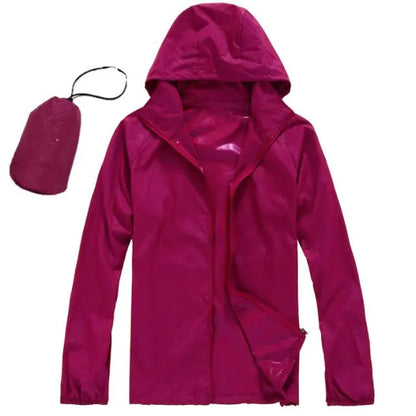 Packable Waterproof Rain Jacket