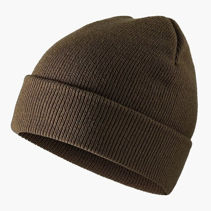 Cozy Ribbed Knitted Fisherman Beanie Hat - Inside The Bars