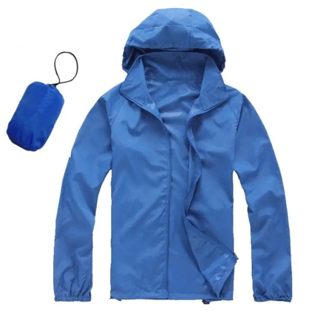 Packable Waterproof Rain Jacket