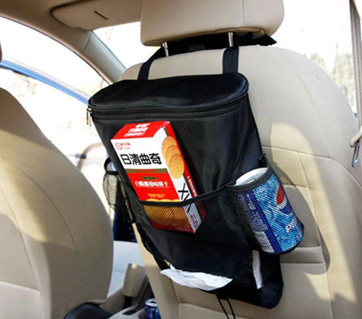 Multifunctional Oxford Cloth Car Storage and Trash Bag - Inside The Bars