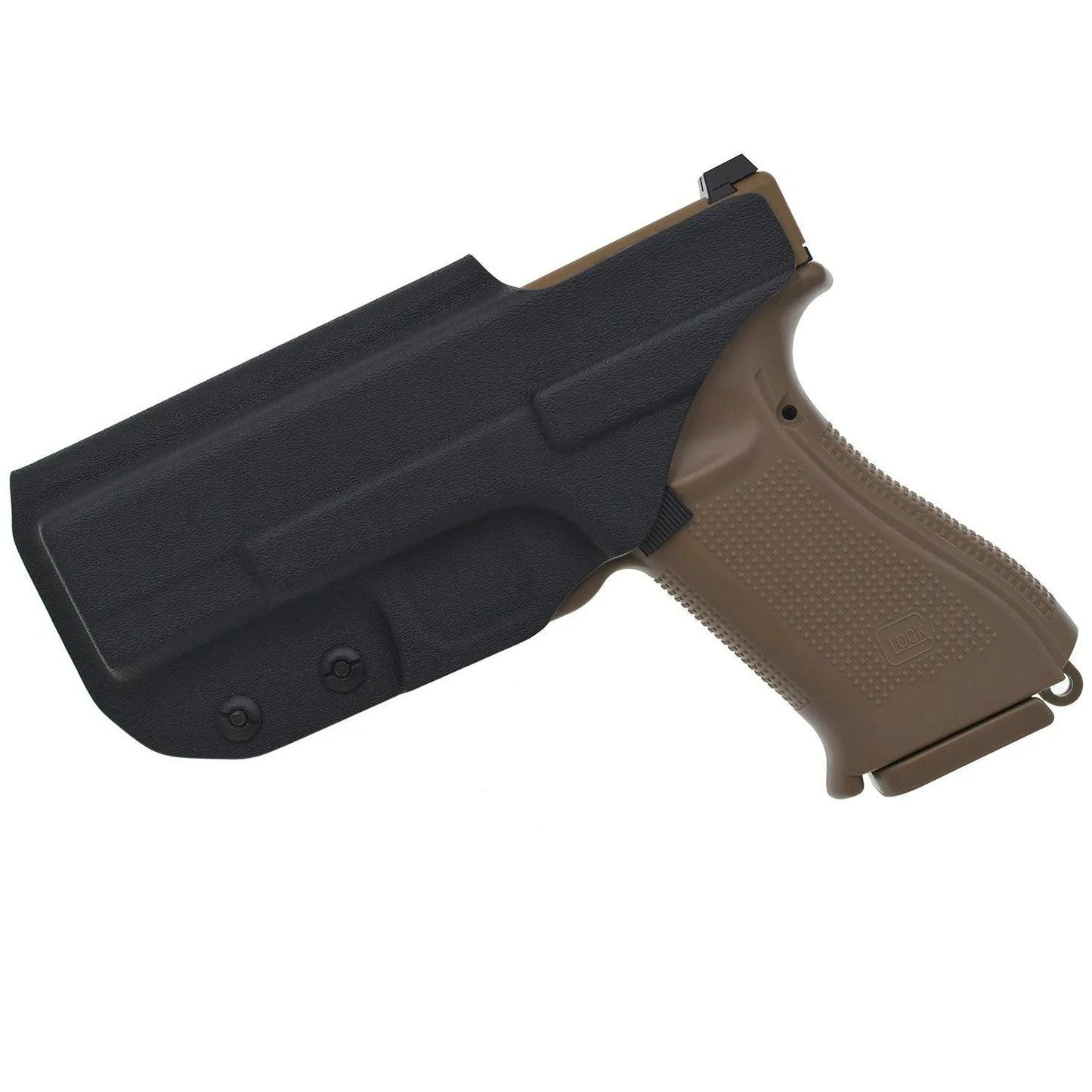 Right-Handed IWB Holster for Glock Models G19, G19X, G25, G44, G45, G23, G32 - Concealed Carry Solution - Inside The Bars