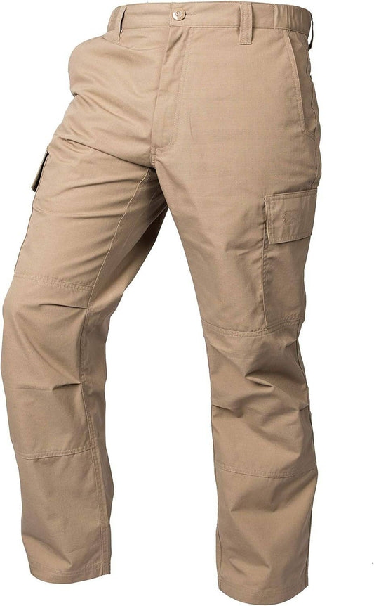 LAPG Men's Tactical Lightweight Cargo Pants with Stretch Waistband and Durable Ripstop Fabric for CCW - Inside The Bars