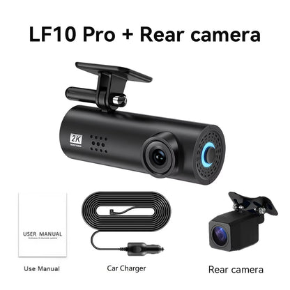 LF10 4K Front Dash Camera with Loop Recording, Auto Overwrite, and Time-Stamped Playback Features - Inside The Bars