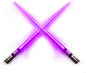 LED Lightsaber Chopsticks - Star Wars Inspired Glowing Sushi Utensils - Reusable Blue Light-Up Chopstick Set - Inside The Bars