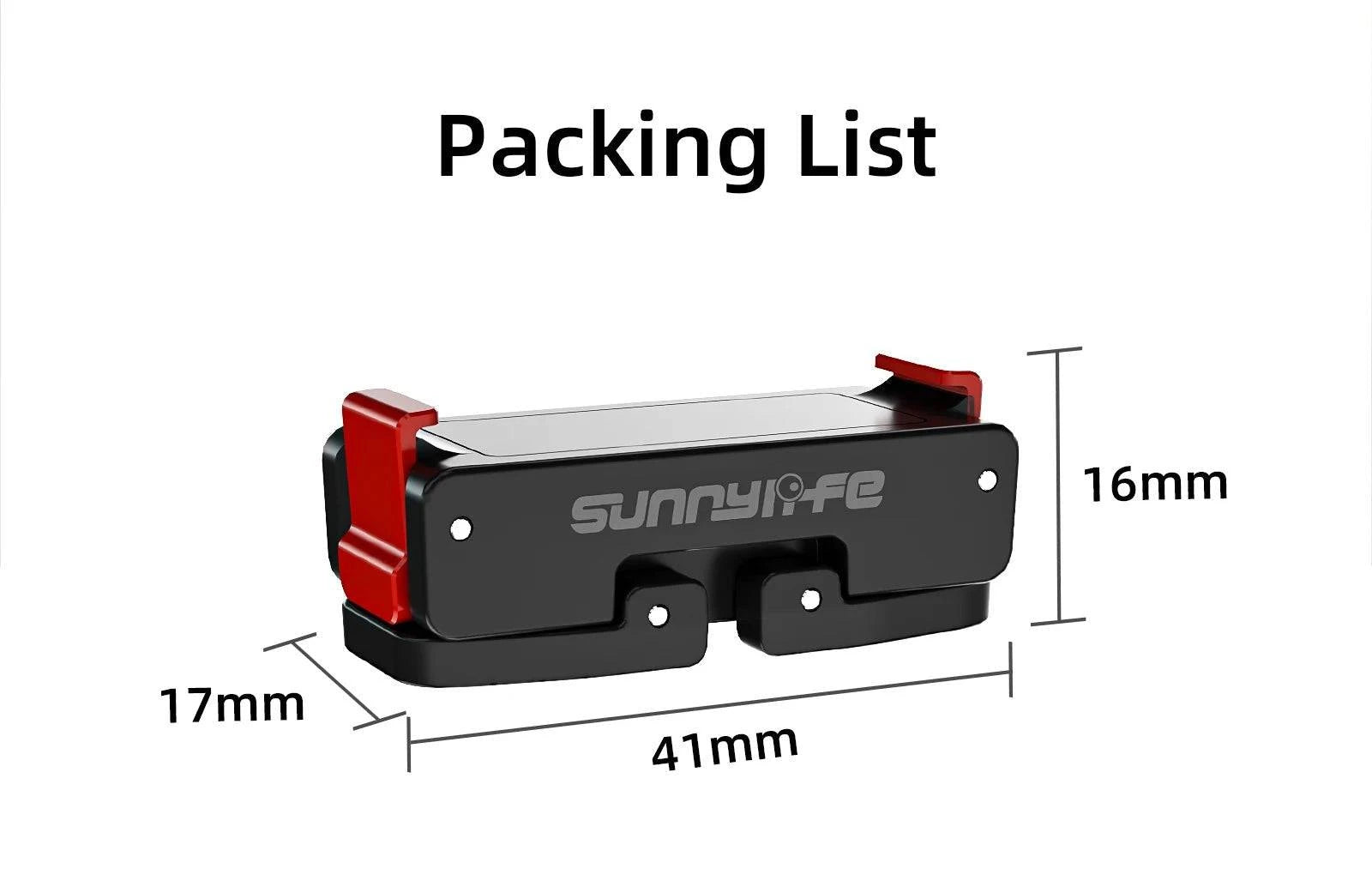 Magnetic Adapter for DJI Action 5 Pro Magnetic Quick Release Adapter Base for DJI Action 4 3 Camera Accessories - Inside The Bars