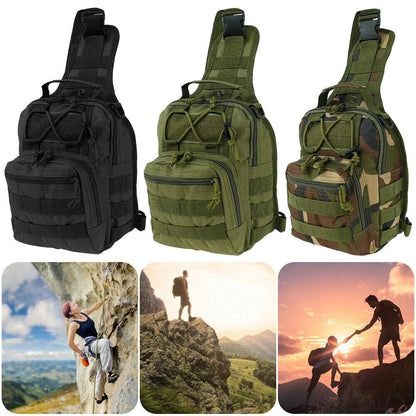 Versatile Men's Tactical Sling Backpack for Adventure and Everyday Use - Inside The Bars