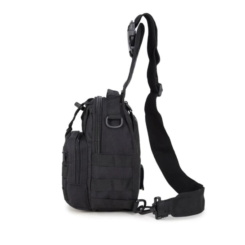 Versatile Men's Tactical Sling Backpack for Adventure and Everyday Use - Inside The Bars