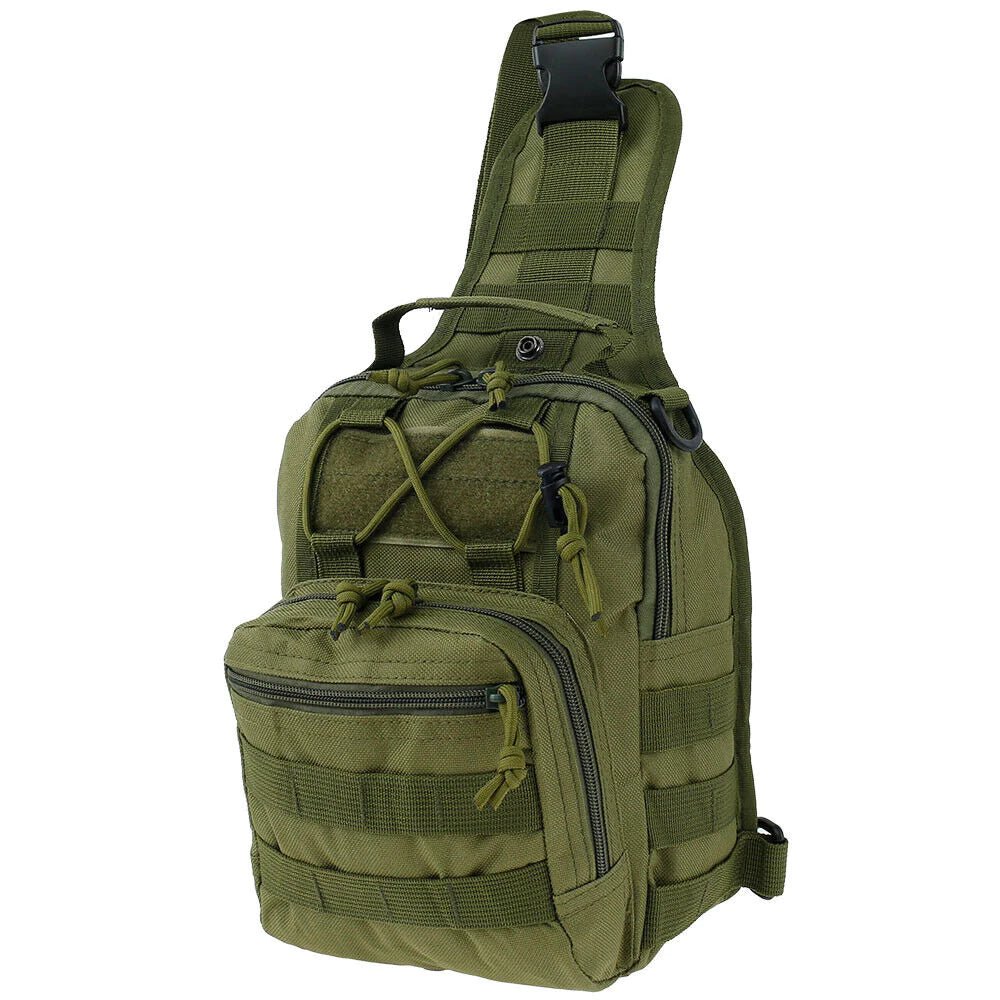 Versatile Men's Tactical Sling Backpack for Adventure and Everyday Use - Inside The Bars