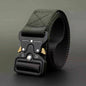 Military Tactical Belt Heavy Duty Security Guard Working Utility Nylon Waistband - Inside The Bars