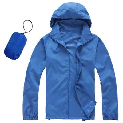 Packable Waterproof Rain Jacket