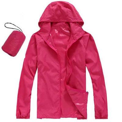 Packable Waterproof Rain Jacket - Inside The Bars