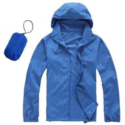 Packable Waterproof Rain Jacket - Inside The Bars
