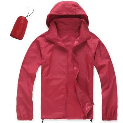 Packable Waterproof Rain Jacket