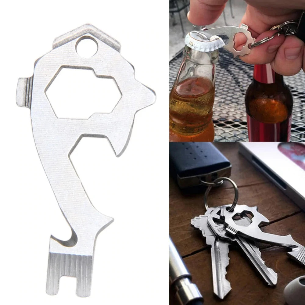 Compact Multi-Tool Keychain