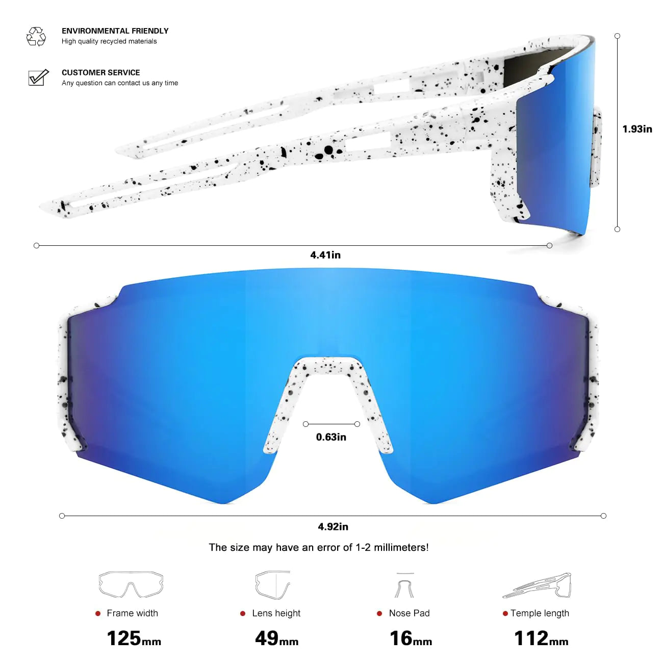 Active Sunglasses Sports and Outdoor Activities