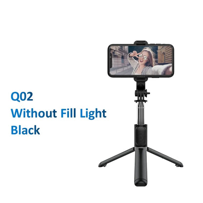 Ultimate Wireless Bluetooth Selfie Stick with Adjustable Fill Light