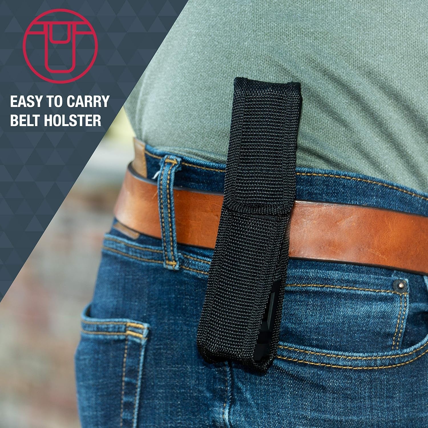 SABRE 2 - In - 1 Stun Gun with LED Flashlight and Holster - Inside The Bars
