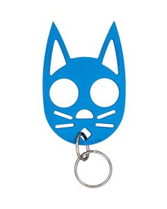 Cat Strike Self-Defense Keychain - Light Blue Edition - Inside The Bars