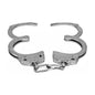 Premium Steel Handcuffs with Secure Double Lock System