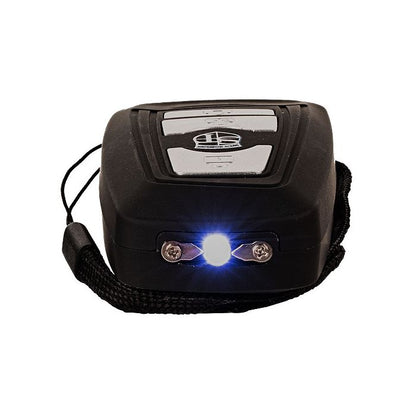 Compact 27 Million Volt Self-Defense Stun Gun with Alarm and LED Light