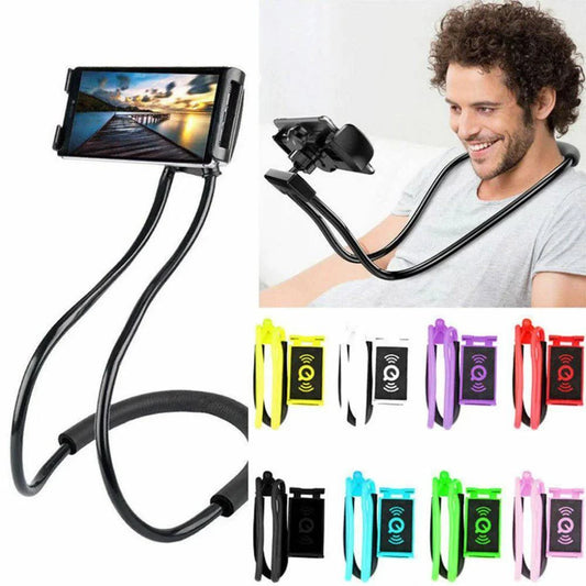 Neck-Hanging Flexible Phone Stand for Hands-Free Viewing and Gaming - Inside The Bars