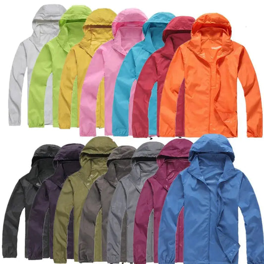 Packable Waterproof Rain Jacket