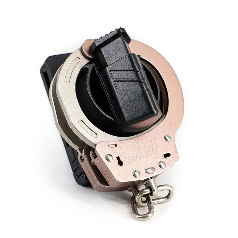 Tactical Quick-Release Handcuff Holder with Universal Waist Belt Loop - Durable and Efficient Pouch - Inside The Bars