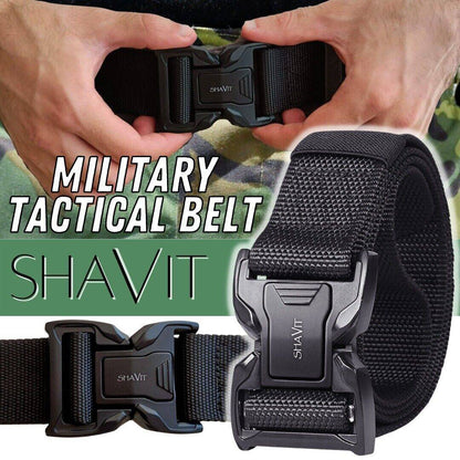 SHAVIT Tactical Rigger Belt for Men - Durable Nylon Webbing for Hiking and Outdoor Work - Inside The Bars