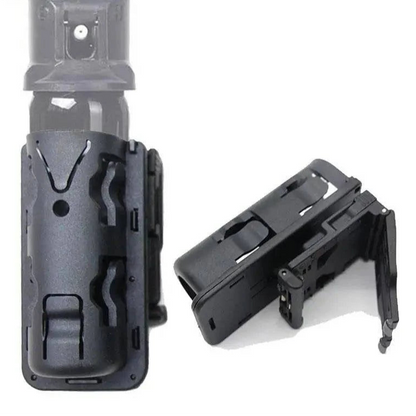 Molle Tactical Pepper Spray Holder with Belt Clip for Duty Use - Durable Polymer Case for Hunting - Inside The Bars